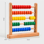 Ábaco de Madeira Ludii | Estímulo Montessori para Crianças