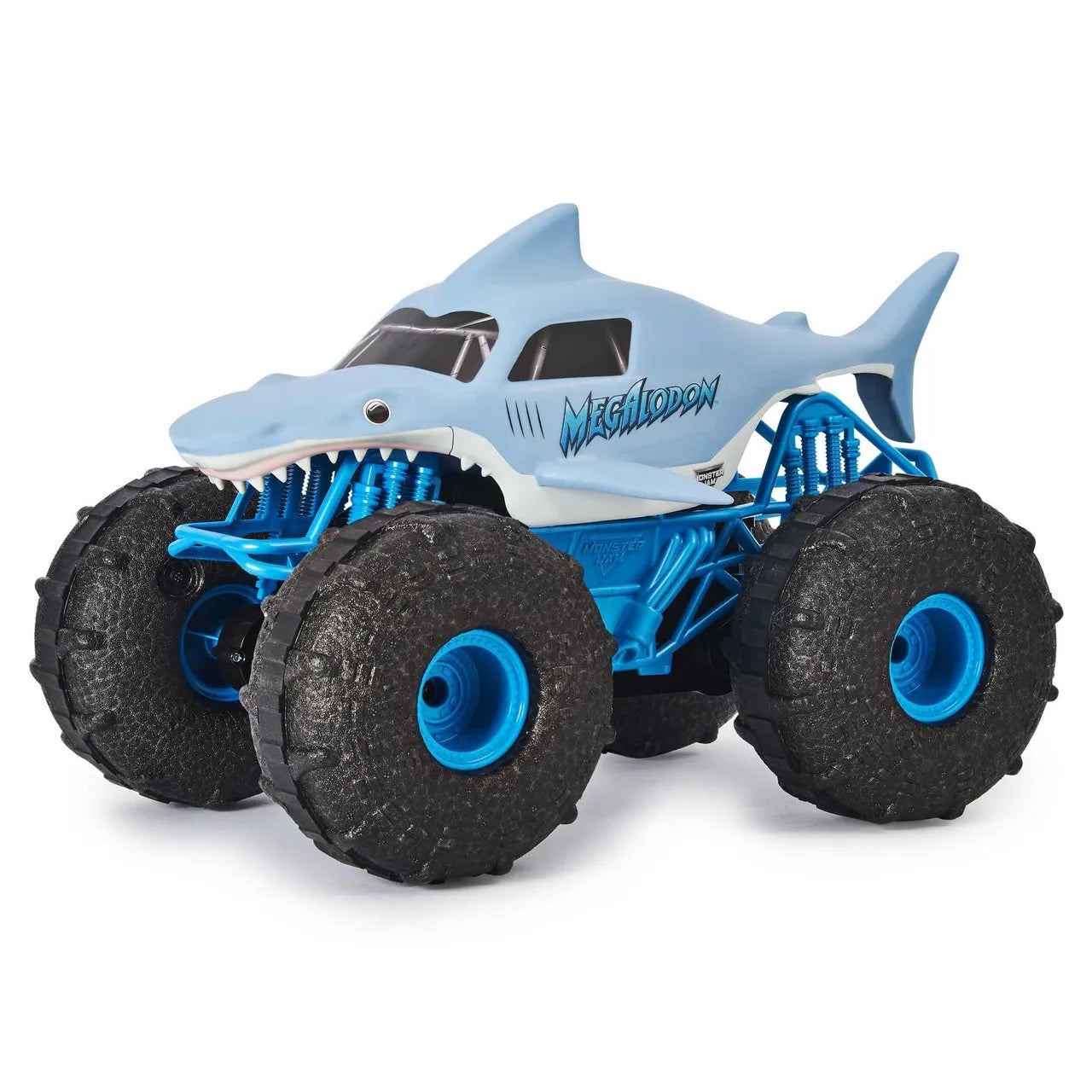 Carrinho Anfíbio de Controle Remoto Megalodon Ludii - Água & Terra